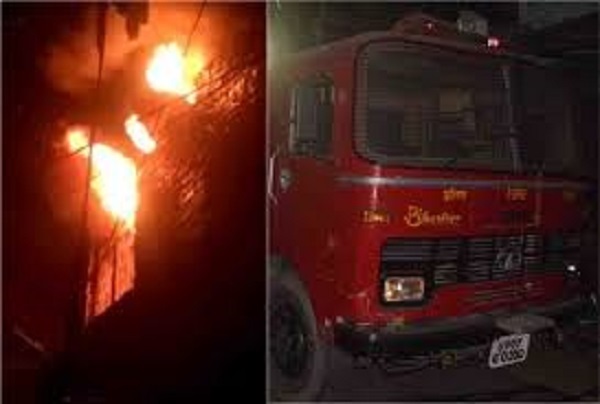 यूपी के कानपुर में साबुन फैक्ट्री में लगी भीषण आग से अफरातफरी, 20 से ज्यादा मजदूरों की बची जान 