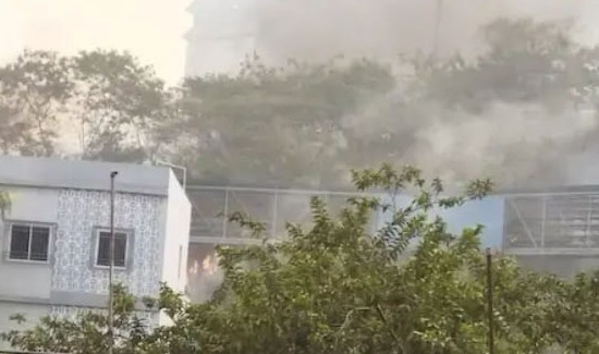 झारखंड: जमशेदपुर में टाटा स्टील परिसर में जोरदार धमाका, जगह-जगह लगी आग