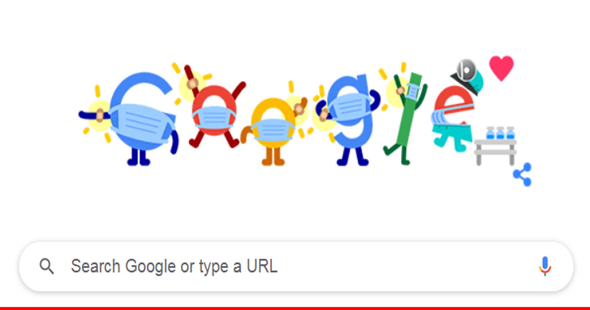 Google Doodle कर रहा वैक्सीनेशन के लिए लोगों को जागरुक