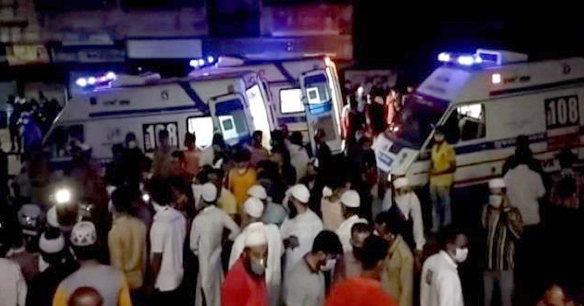 गुजरात: भावनगर के कोविड केयर सेंटर में लगी आग, 70 मरीज दूसरे अस्पताल में शिफ्ट