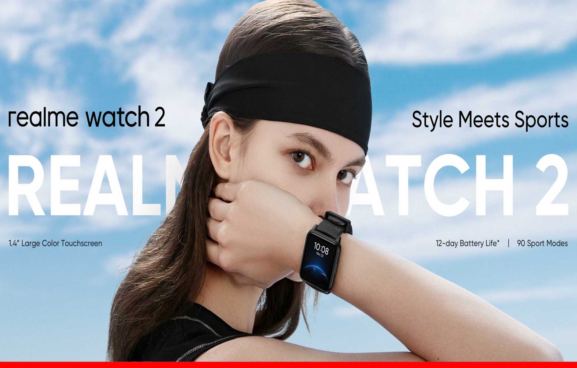 14 दिन की बैटरी लाइफ के साथ लॉन्च हुई Realme Watch 2 और Watch 2 Pro