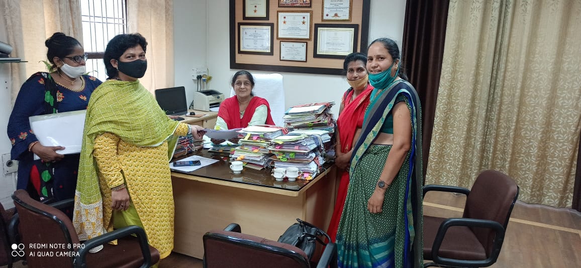आंगनबाड़ी कर्मचारी संघ ने निदेशक महिला एवं बाल विकास विभाग जयपुर को ज्ञापन सौंपा, की यह मांग