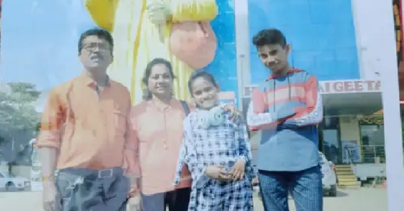 एमपी के भोपाल में इंजीनियर ने पत्नी के साथ पिया जहर, कटर से काट दिया बेटे और बेटी का गला