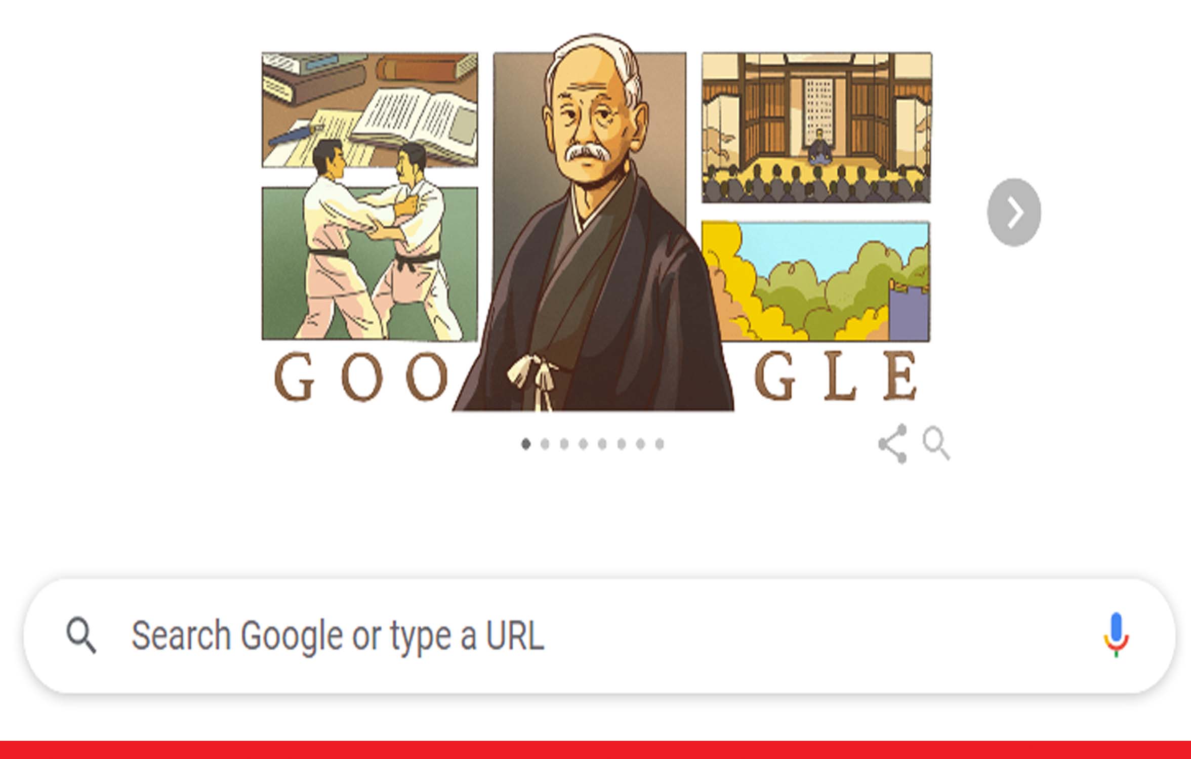गूगल ने जापान के फादर ऑफ जूडो को समर्पित किया ये खास डूडल