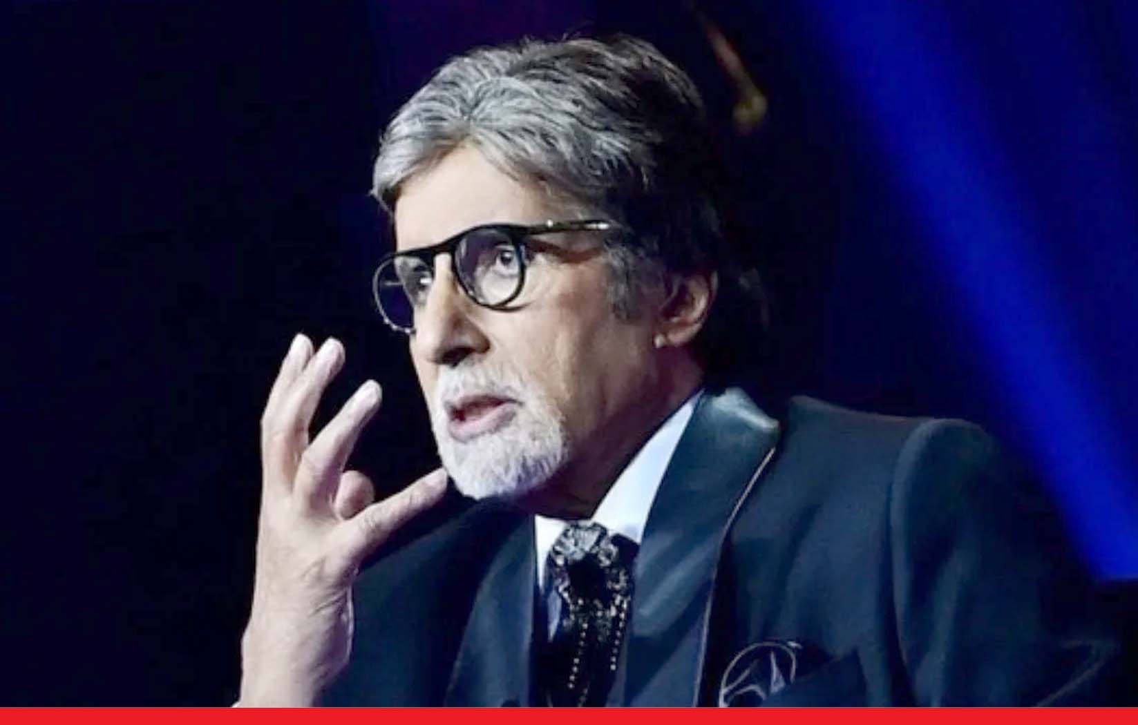 अमिताभ बच्चन ने पान मसाला ब्रांड को भेजा कानूनी नोटिस