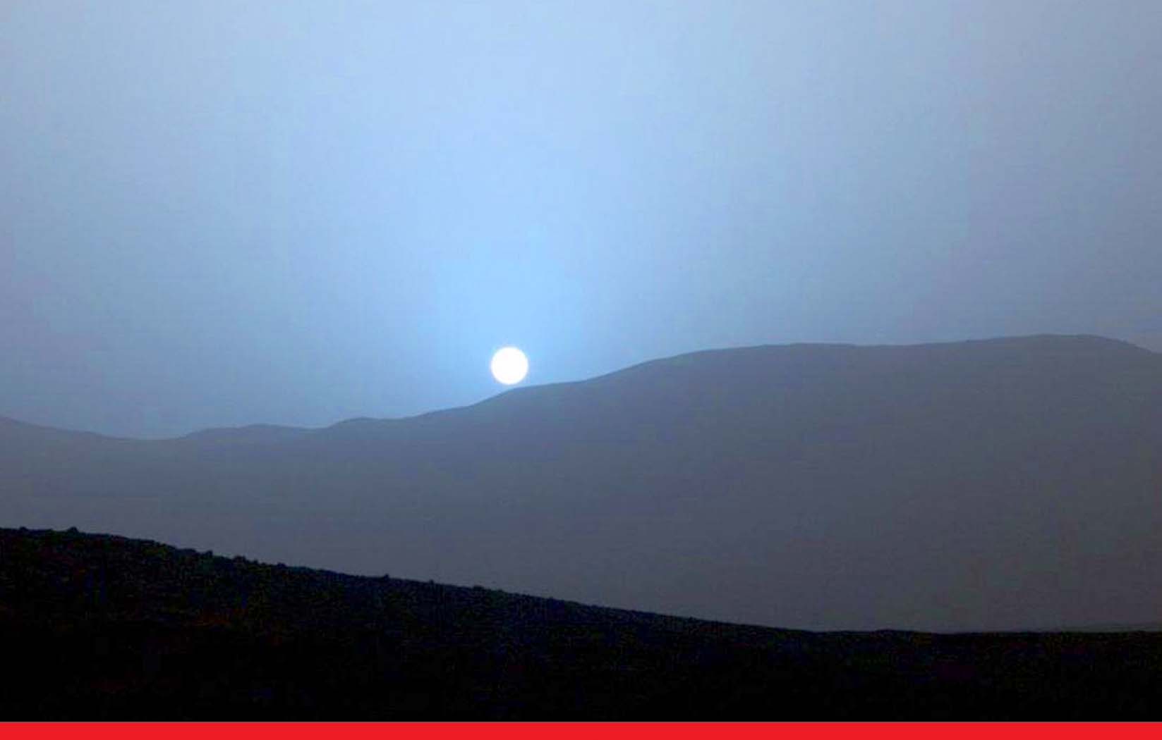 मंगल ग्रह पर कैसा होता है सूर्यास्त?, नासा ने दुनिया को दिखाई ये अद्भुत तस्वीर