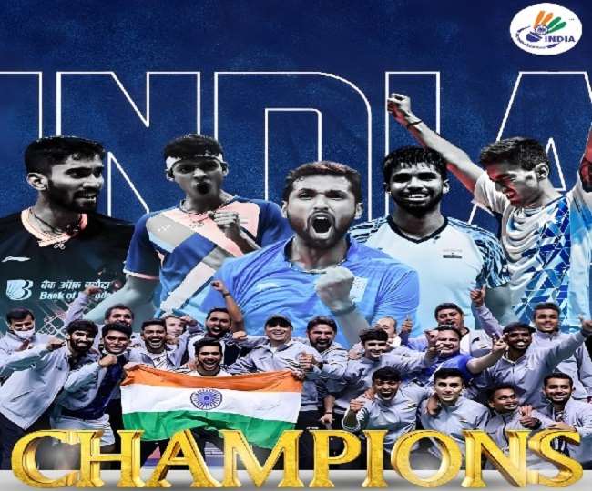 बैडमिंटन में भारत ने रचा इतिहास: 14 बार की चैंपियन इंडोनेशिया को 3-0 से हराया, पीएम मोदी ने दी बधाई