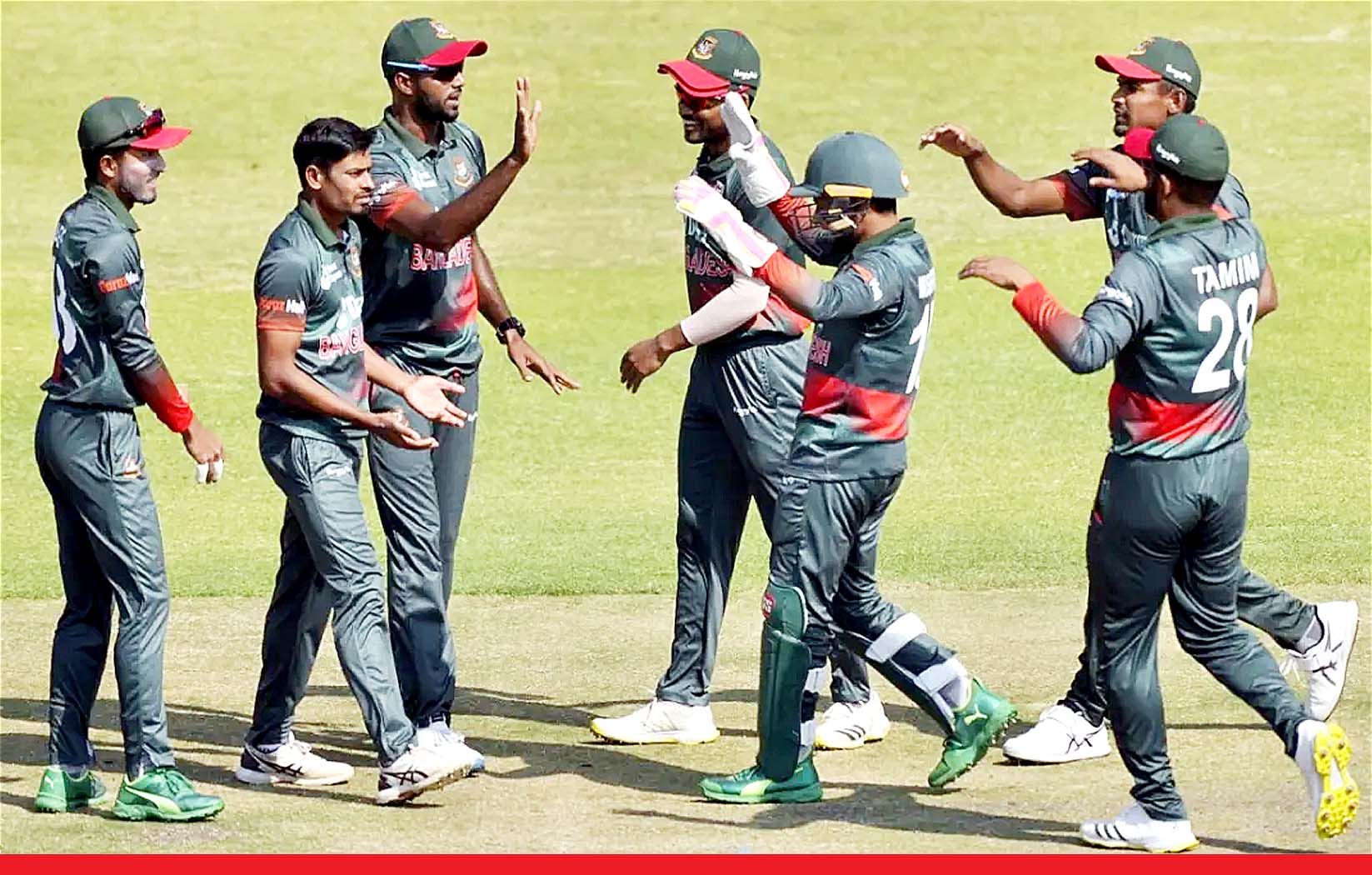 बांग्लादेश ने तीसरा वनडे 105 रनों से जीता, जिम्बाब्वे ने सीरीज 2-1 से अपने नाम की