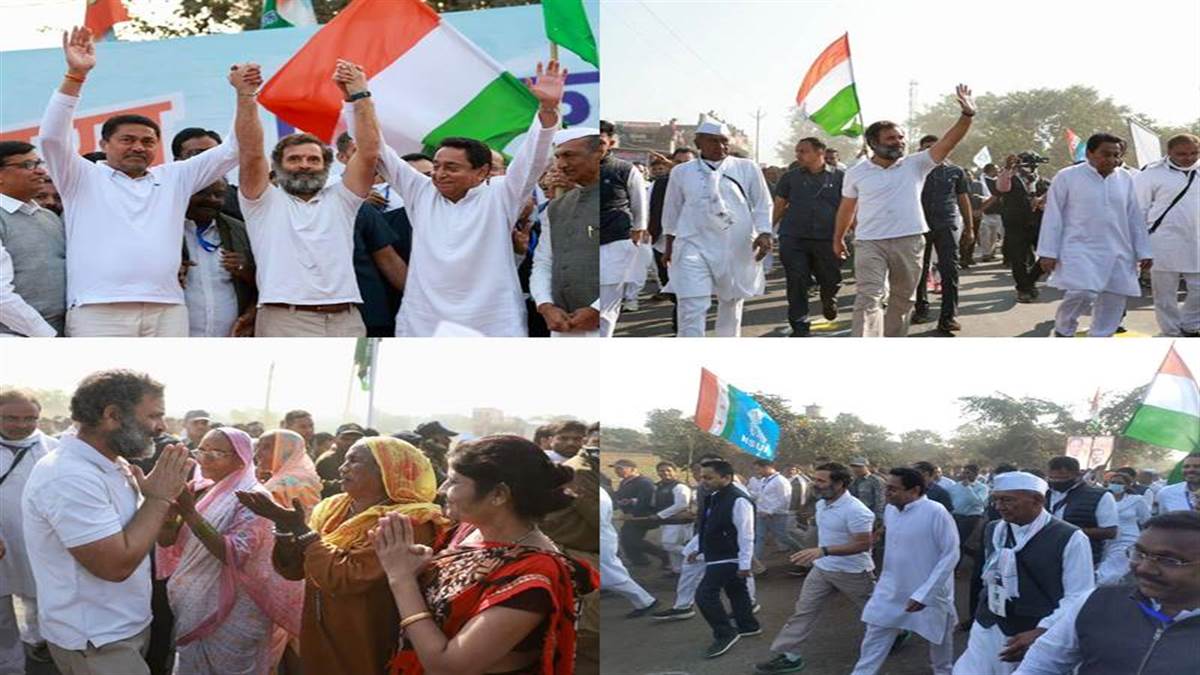 MP पहुंची भारत जोड़ो यात्रा: राहुल गांधी बोले, तिरंगे को श्रीनगर में लहराने से कोई ताकत नहीं रोक पाएगी