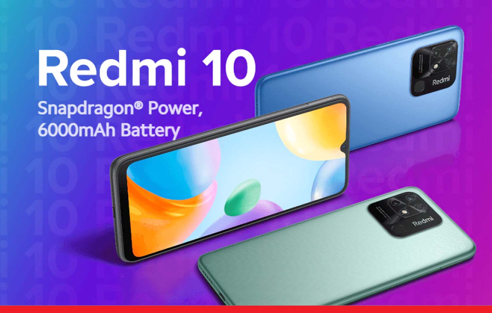 छह हज़ार रुपये सस्ता हुआ 50 मेगापिक्सल वाला Redmi 10 स्मार्टफोन