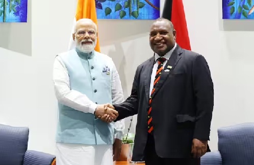 पापुआ न्यू गिनी के दौरे पर प्रधानमंत्री नरेंद्र मोदी, FIPIC बैठक में हिस्सा लेंगे